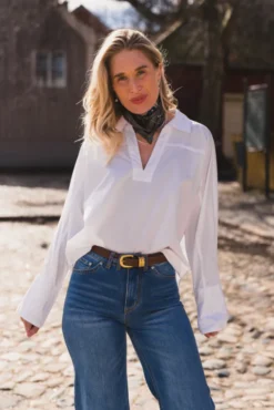 Miriam Shirt White Alyssum