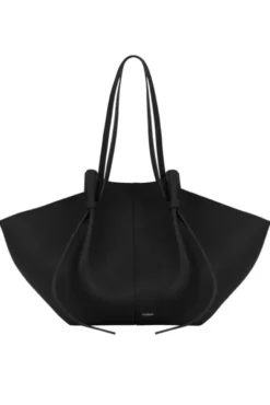 Mochi Pebble Grain Leather Black
