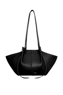 Mochi Pebble Grain Leather Black