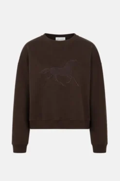 Moira Sweatshirt Dark Brown