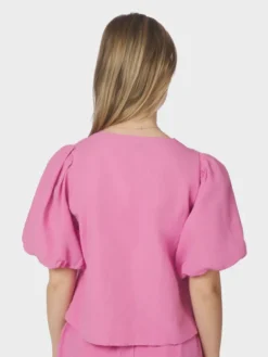 Moisa Linen Blouse Pink
