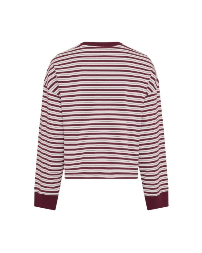 Monde Krestiane Pullover STP Egret/Rhododend
