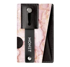 Monet Black/Pink Marble