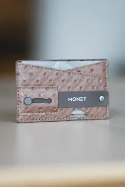 Monet Text Caramel Tuffed