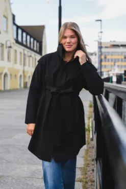 Monsun Coat New Black