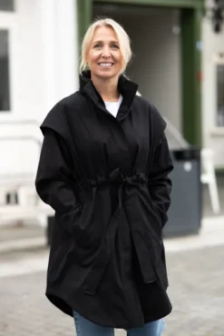 Monsun Coat New Black
