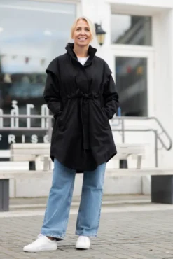 Monsun Coat New Black