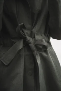 Monsun Coat Rosin Dark Green