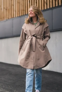 Monsun Coat Taupe