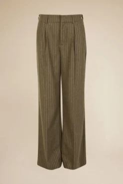 Moon Stripe 24 Trousers Brown