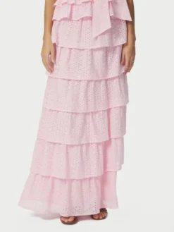 Morris Emb Skirt Light Pink
