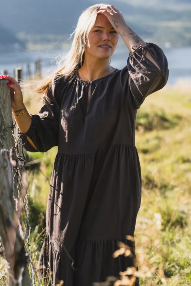 Muse Linen Dark Brown