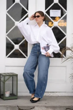 Muse Poplin Shirt Optical White