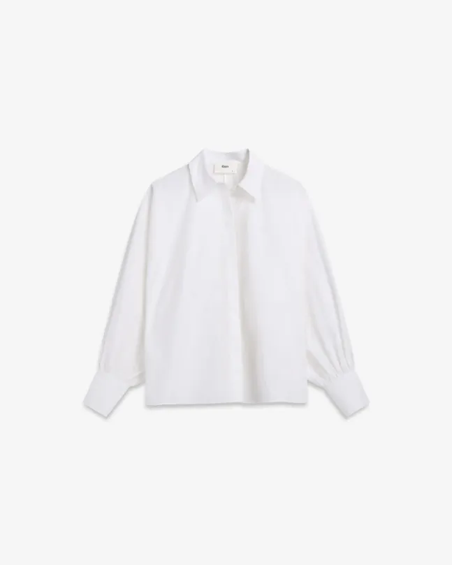 Muse Poplin Shirt Optical White