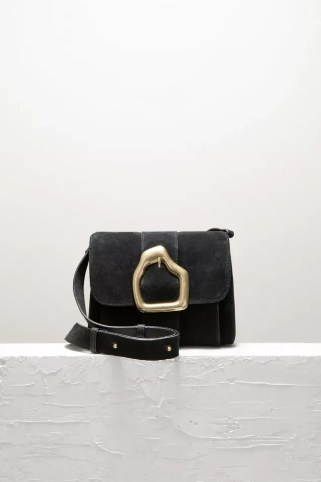Nami Mini Black Suede