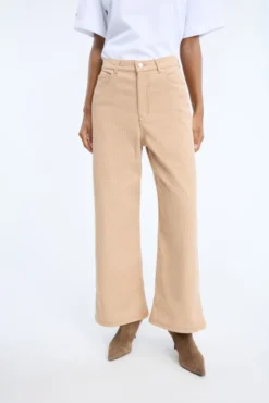 Navona Pants Stripe Camel