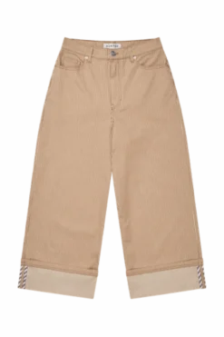 Navona Pants Stripe Camel