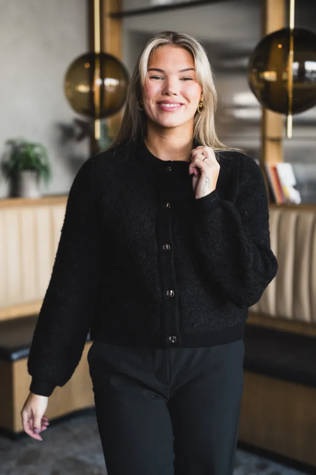 Nerida Knit Jacket Black