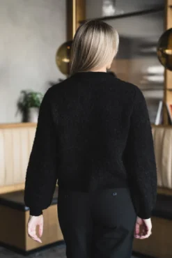 Nerida Knit Jacket Black