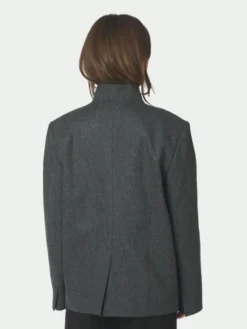 Nerine Structure Twill Blazer Antracit