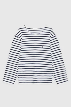 Newton Tee Anine Bing Navy Stripe