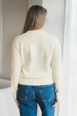 Nor Short Cardigan 7355 Ethereal Green