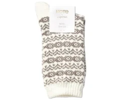 Note Wool Pattern Offwhite/Beige