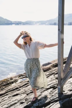 Odesa Linen Blouse Sand