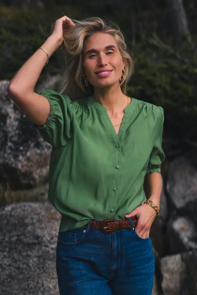 Olivie 2/4 Shirt English Ivy