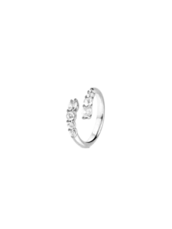 Ora Adjustable Ring Silver