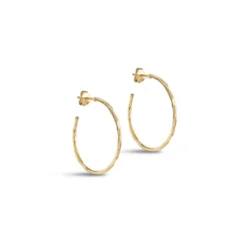 Organic Arena Medium Hoops Gold