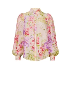 Organza Blouse Blush Dream