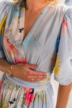 Organza Gown Blue Meadow