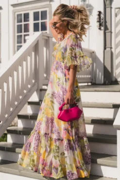Organza Smocking Dress Springfield
