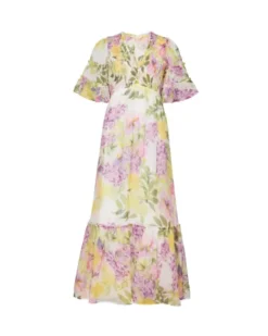 Organza Smocking Dress Springfield