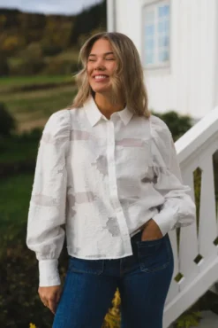 Orkidea Shirt Egret