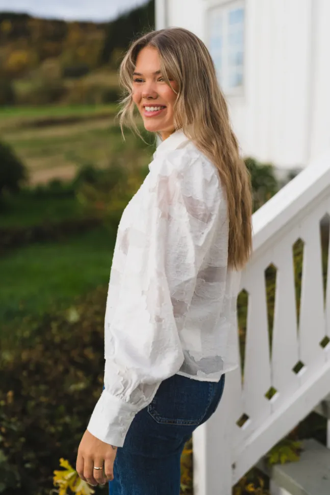 Orkidea Shirt Egret