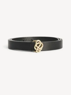 Ouma Leather Belt Black