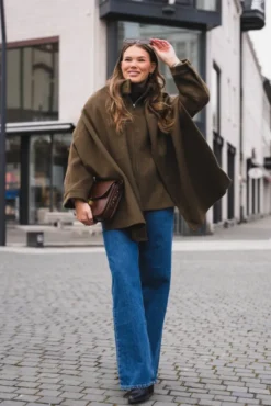 Paige Wool Jacket Khaki