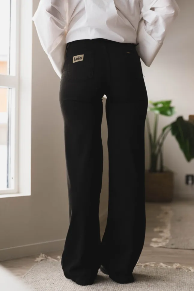 Palazzo Lea Soft Colour Black