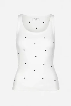 Pam Rib Singlet Navy