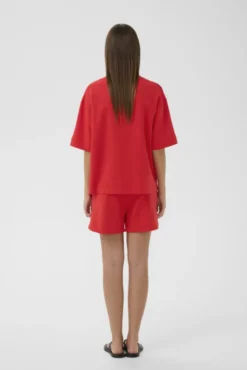 Pannie Oversize T-Shirt Poppy Red