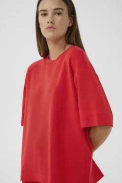 Pannie Oversize T-Shirt Poppy Red