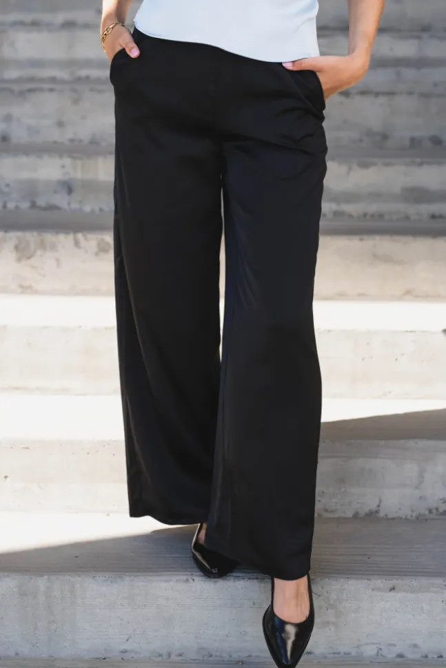 Pella HW Wide Pants Black