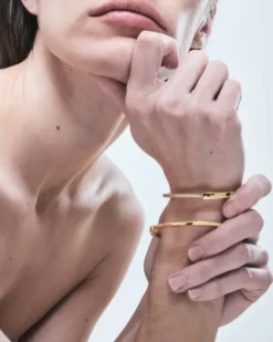 Pendome Introverso Pavé Bracelet Gold