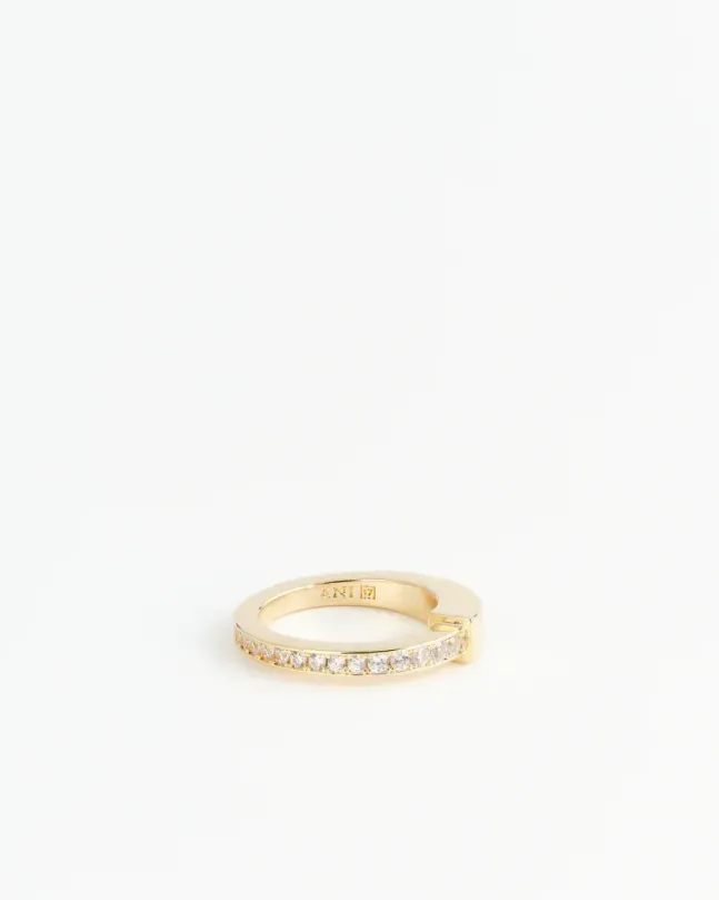 Pendome Introverso Pavé Ring Gold