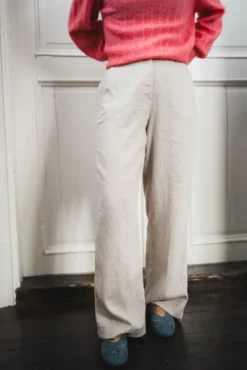 Pennie Ginia HW Pants Sand Melange