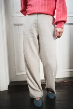 Pennie Ginia HW Pants Sand Melange
