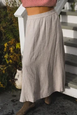 Pennie Ginia HW Skirt Sand