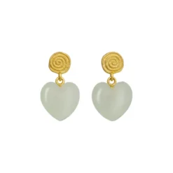 Penny Petite Earring Moss Green